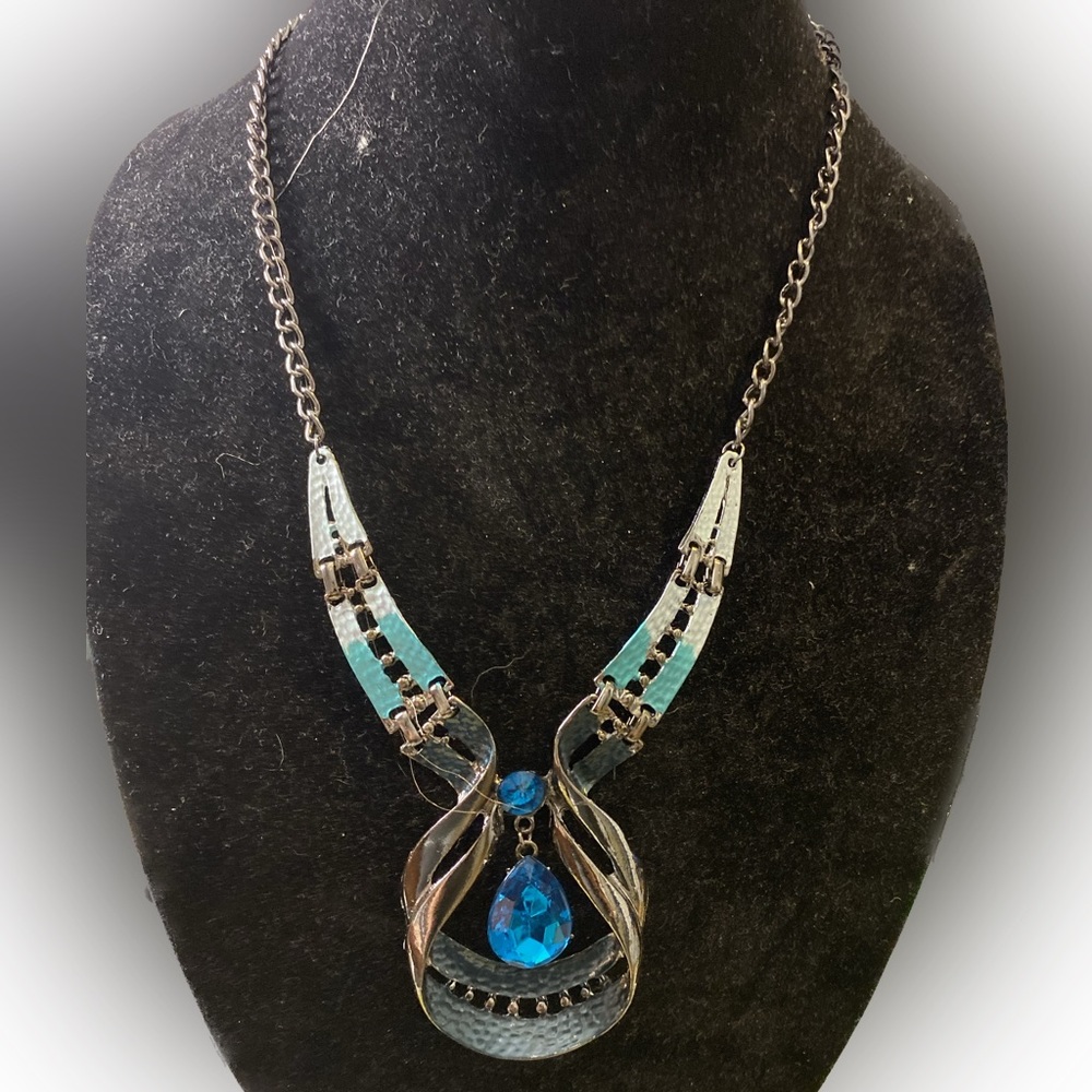 Necklace and earrings